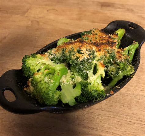 Roasted Broccoli In Parmesan Garlic And Lemon Lunch And Dinner The