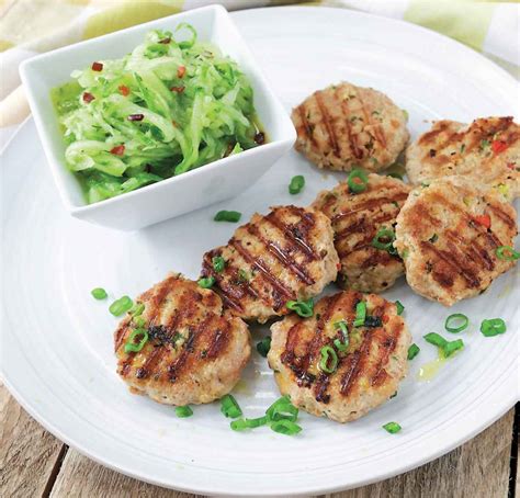 How To Make Turkey Patties With Cucumber Salsa Healthy Recipe