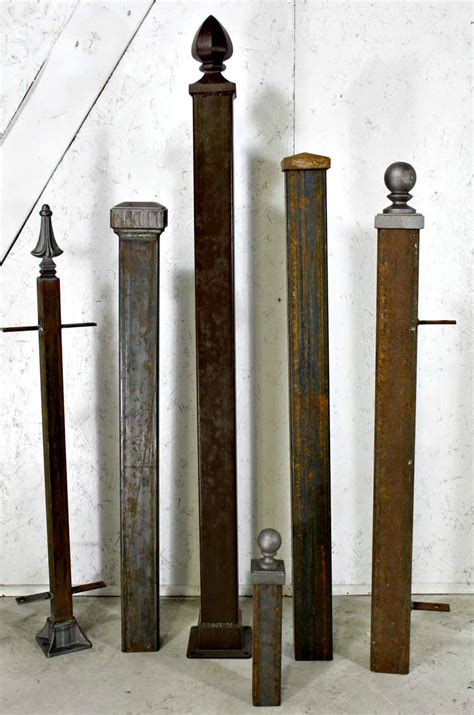 All Metal Support Posts For Fencing And Gates