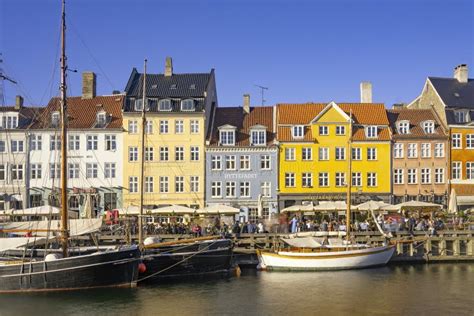 Nyhavn District Is One Of The Most Famous Landmark In Copenhagen In A