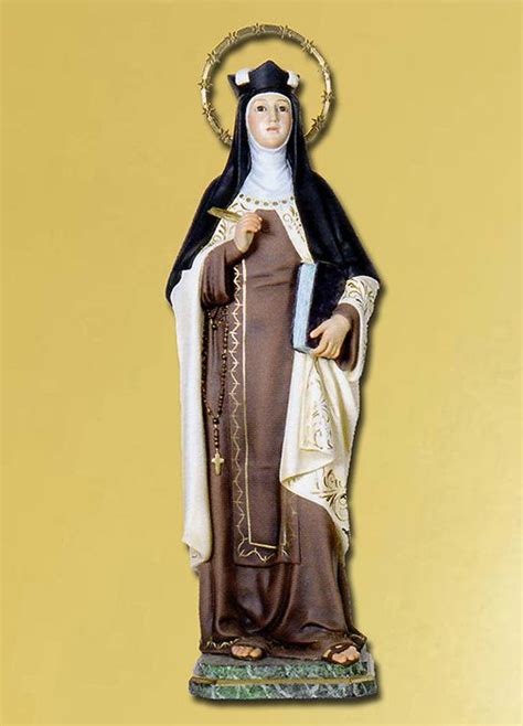 Santa Teresa De JesÚs Virgen Y Doctora Santoral Estatuaria