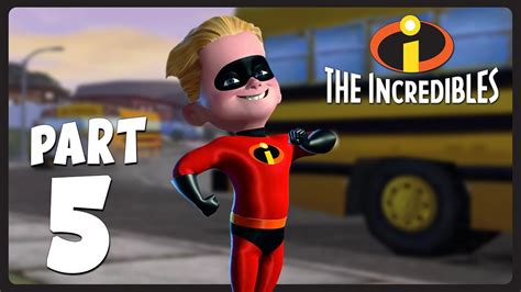 The Incredibles Pc Part 5 Late For School Hd Walkthrough No