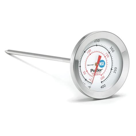 Polder Candyjellydeep Fry Thermometer Stainless Steel
