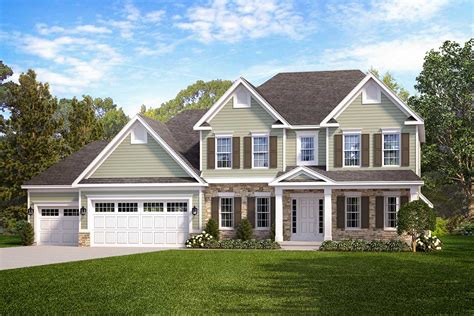Exclusive Traditional House Plan With 4 Bedrooms Upstairs 790058glv