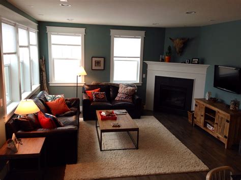 With storage, it's best to avoid tables that are made of. Living room. Atmospheric blue by Benjamin Moore. Crate and ...