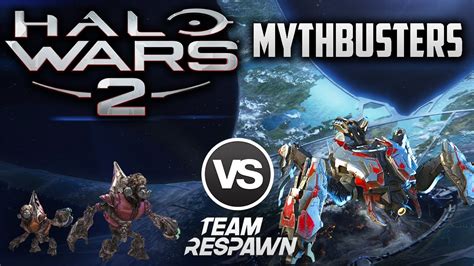Cannon Fodder Vs Scarab Halo Wars 2 Mythbusters Youtube