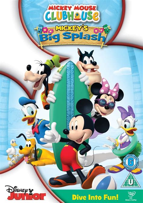Mickey Mouse Clubhouse Big Splash Dvd Free Shipping Over £20 Hmv