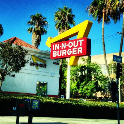 In And Out Burger Los Angeles Ca Beautiful Places In California