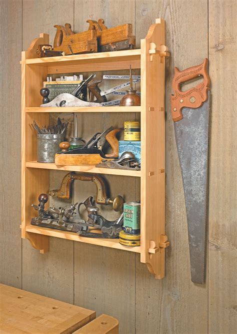Knock Down Wall Shelf Woodworking Project Woodsmith Plans Cabinet