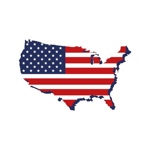 Mapa De La Bandera De Estados Unidos Vector En Vecteezy The Best Porn