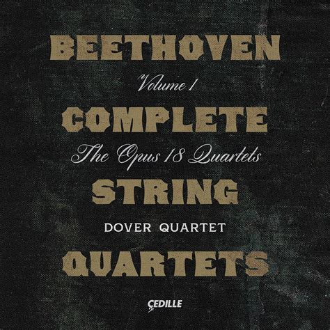 Eclassical Beethoven Complete String Quartets Vol 1
