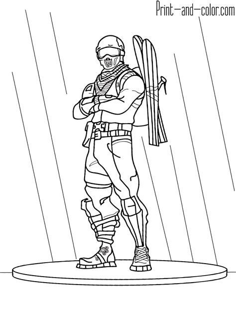 All (41) halloween skin in fortnite battle royale. Fortnite coloring pages | Print and Color.com