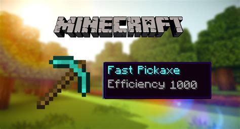 All Minecraft Pickaxe Enchantments Ranked Best To Worst