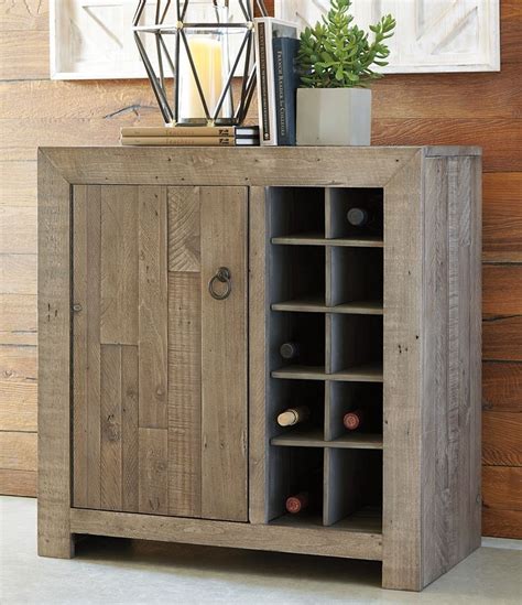 Choose from contactless same day delivery, drive up and more. Forestmin Wine Cabinet Signature Design | Furniture Cart