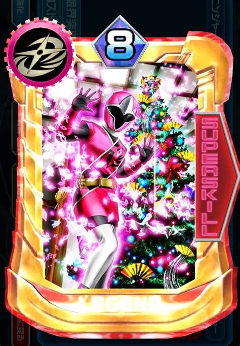 Power Rangers Ninja Steel Pink Power Rangers Shuriken Battle Cards