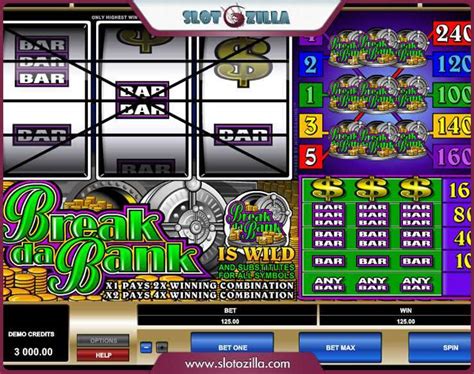 break da bank slot machine game play