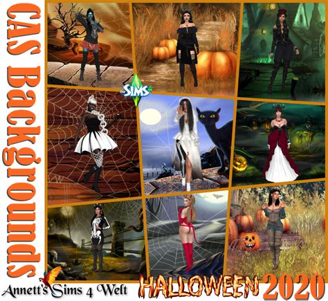 Annetts Sims 4 Welt Cas Backgrounds Halloween 2020