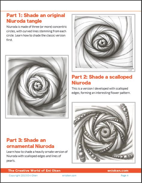 See more ideas about zentangle patterns, zentangle, zentangle drawings. 3DTangle: Shading Niuroda Ebook | Zentangle patterns, Zentangle, Zentangle tutorial