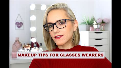 makeup tips for glasses wearers youtube