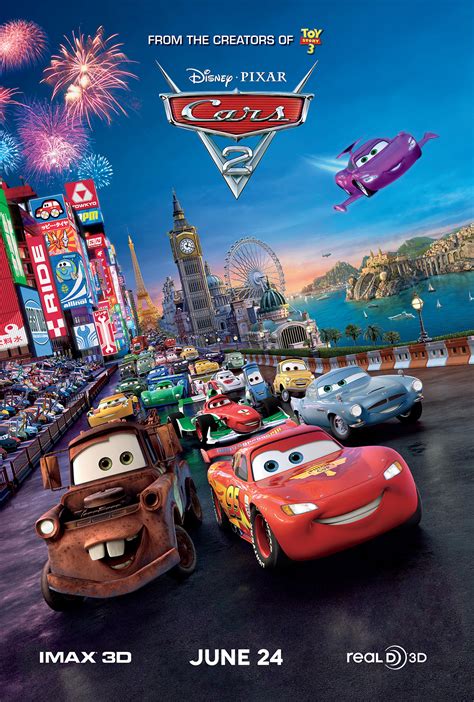 Cars 2 Poster By Pixar Cg Animation Blog Cars Wallpaper