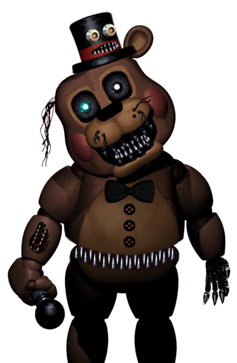 Nightmare Toy Freddy V2 By Dahooplerzman On Deviantart