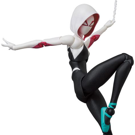 Spider Gwen Gwen Stacy Mafex Action Figure At Mighty Ape Australia