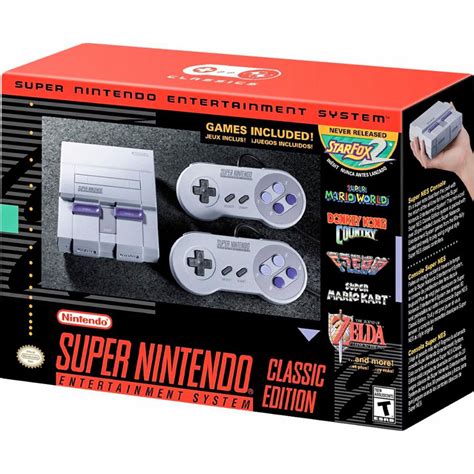 Nintendo Super Nes Classic Edition Clvssnsg Bandh Photo Video