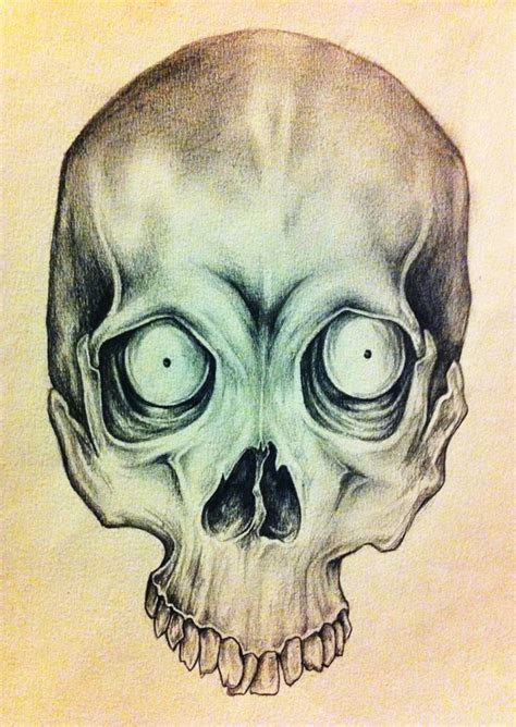 Creepy Skull By Michelle Kowalczyk On Deviantart