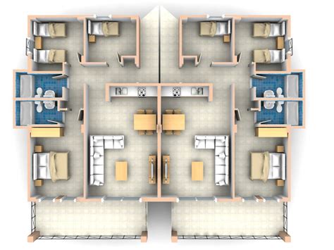 Floor Plan Of Three Bedroom Flat Floor Bedroom Plans Plan Floorplan