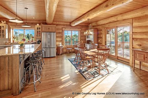 Cedar hill log homes through its manufacturer honest abe log homes offers timber frame design, manufacturing and construction. Interior Photos of Log and Timber Frame Homes
