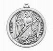 Saint Michael Round Sterling Silver Medal - Buy Religious Catholic Store