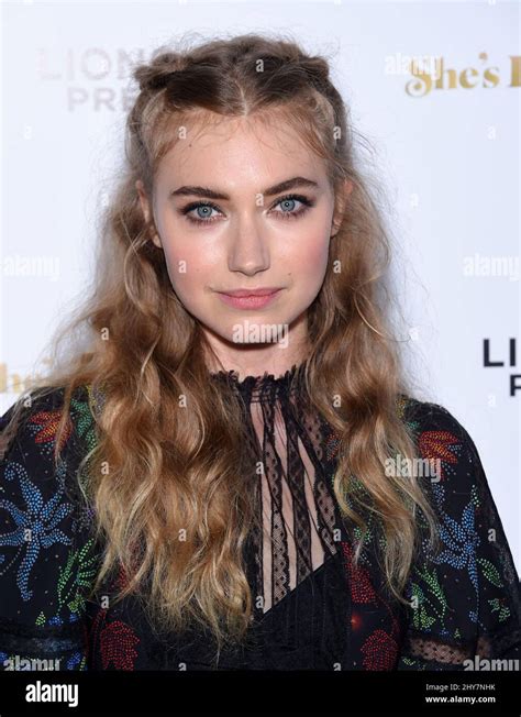 Imogen Poots Attends The She S Funny That Way Los Angeles Premiere Held At The Harmony Gold