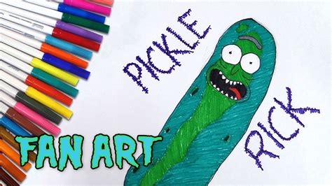 Pickle Rick Drawing Pencil Sinhala Blogspot