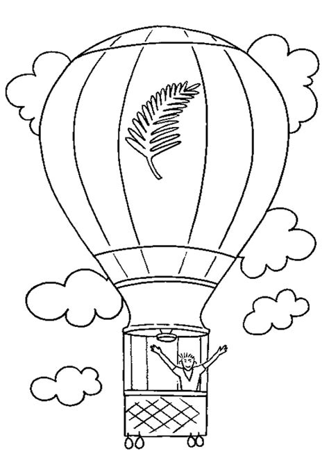 Gambar Sketsa Balon Udara Balon Besar Yang Mampu Terbang Jauh