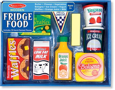 Wholesale Melissa Doug Wooden Fridge Food Set Dollardays