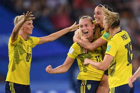 2019 Fifa Womens World Cup Sweden Eliminates Canada