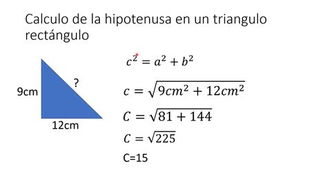 Pokštas žvyras Langas Calculo De Hipotenusa De Un Triangulo Rectangulo
