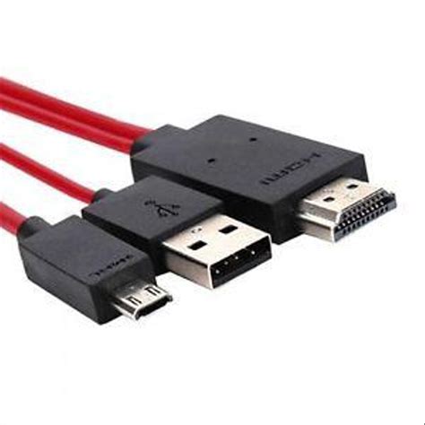 Usb type c hdmi thunderbolt 3 cable usbc phone to tv for samsung huawei macbook. Jual Kabel MHL ( micro USB to HDMI/HDTV) Kabel MHL Micro ...