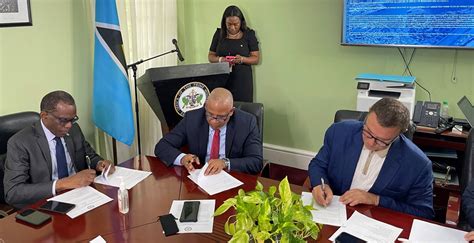 Memorandum Of Understanding Signed With The Government Of St Lucia