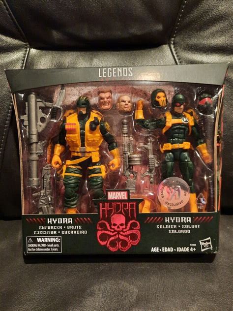 Marvel Legends Hydra 2 Pack Enforcerhydra Soldier Action Figures Tru
