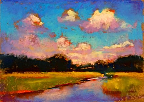 Susan Mayfeild West Oil Pastel Landscape Art Pastel Landscape