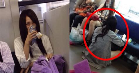 【jkショック？】電車の中で見かけた女子高生がヤバい！！ Hachibachi