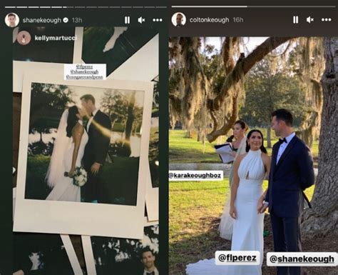 Photos Rhoc Alum Jeana Keoughs Son Shane Keough Marries