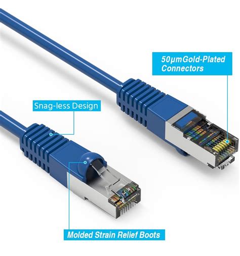 Cat 8 cables have now been released and provide a huge step up in data rate / bandwidth. 100Ft Cat7 Ethernet Cable Blue - Cables4sure
