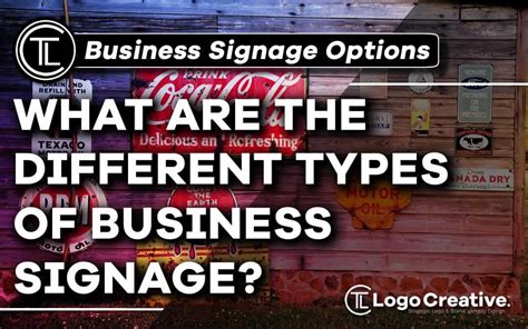 What Are The Different Types Of Business Signage Business