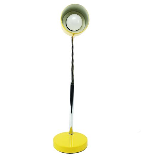 For a more nostalgic touch, why not go for a stained glass lamp? Vintage Yellow Metal Gooseneck Desk Lamp at 1stdibs
