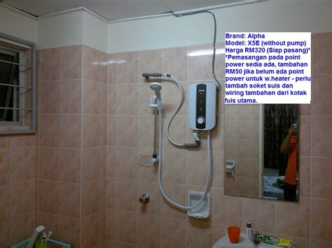 Water heater gas api menyala hidup terus mati. Pemasangan Shower Water Heater / Drill @ Tebuk lubang Skru ...