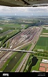 Los Países Bajos, Zwijndrecht, patio de maniobras del tren llamado ...