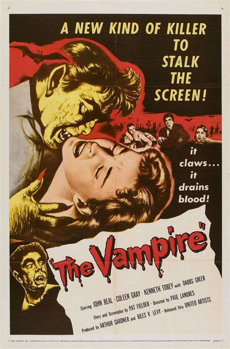 Vintage Horror Films The Vampire 1957