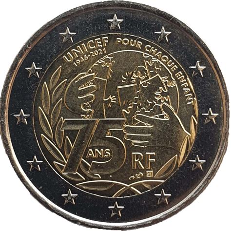 2 Euros Unicef France Numista